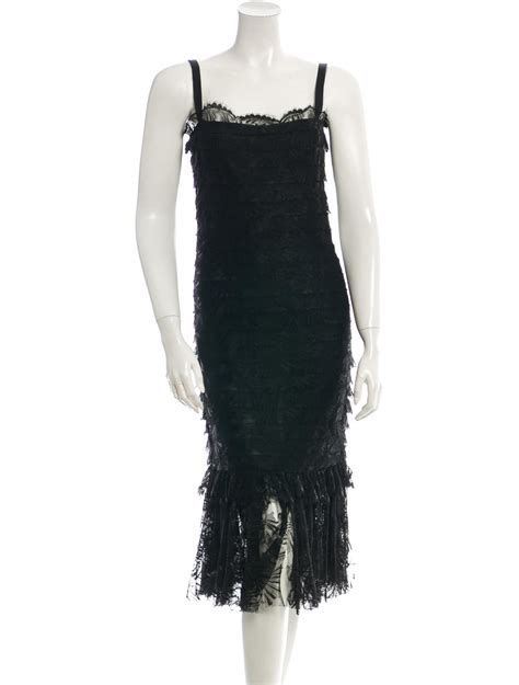 vintage chanel lace dress|chanel outlet dresses.